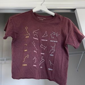 American Eagle Crop T-shirt. XXS.